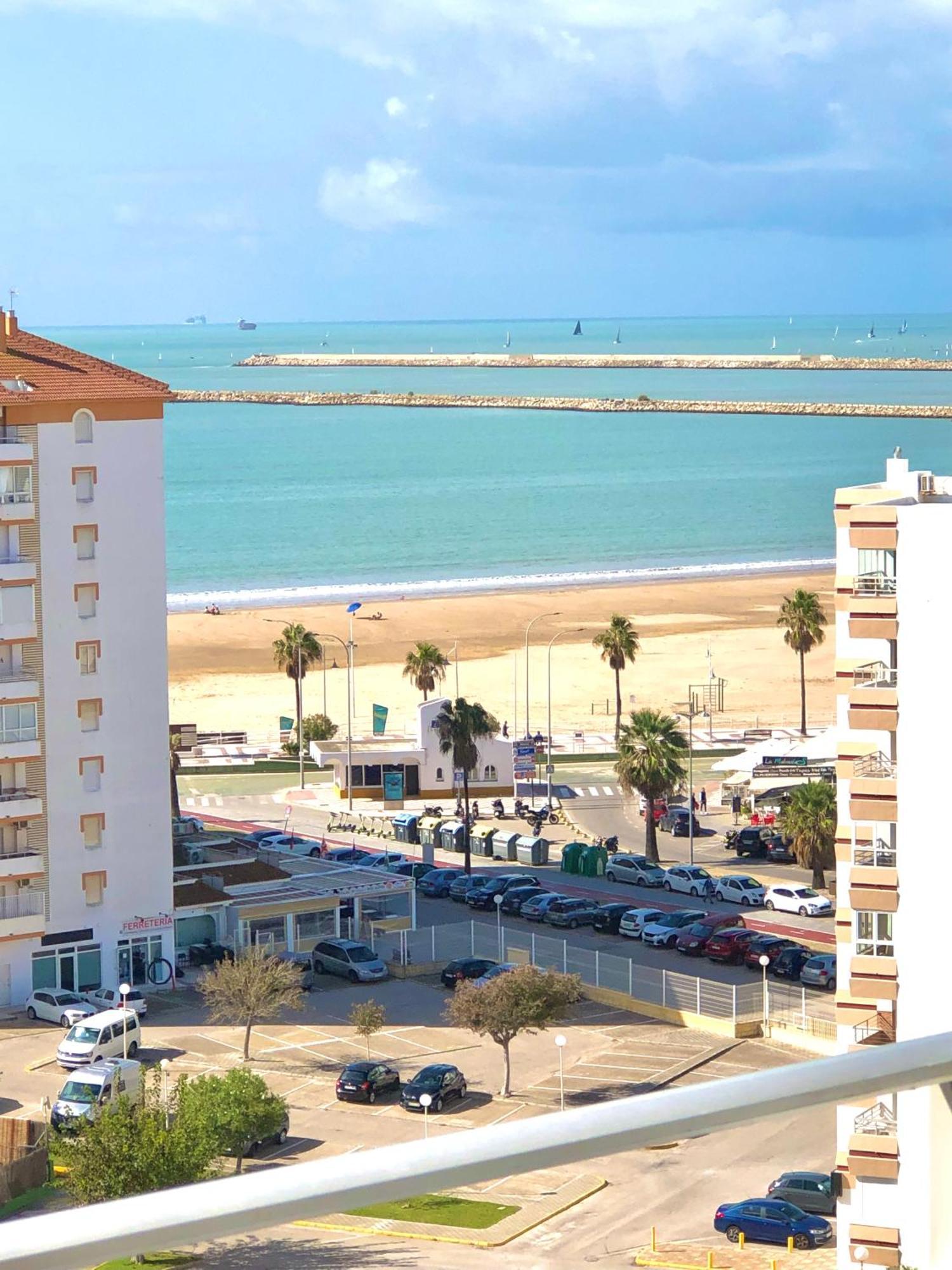 Frente Al Mar, Preciosas Vistas, Piscinas , Valdelagrana Lägenhet El Puerto de Santa María Exteriör bild